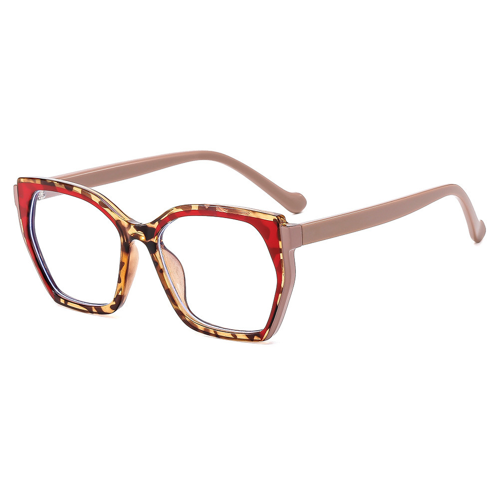 Patas de té negro/café con marco de carey