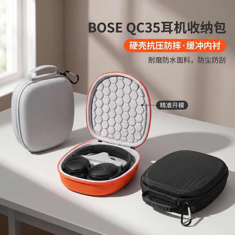 Suitable for Bose Qc Sc/Qc35/Qc45 Second-Generation Wireless Noise-Canceling Qc35/Qc45 Headphone Bag and Case