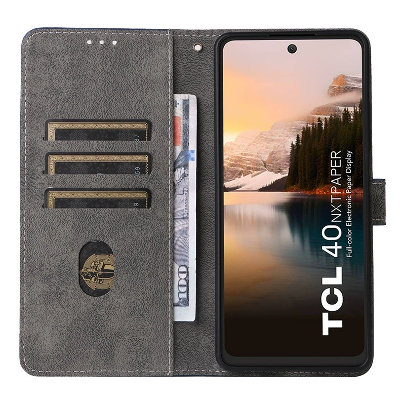 Подходит для TCL 40 NXTPAPER 4G чехол из кожи для мобильного телефона, чехол TCL 40 nxtPaper 4G с отделением для карт