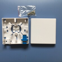 FTTH光纤到户终端分线盒 光纤面板 明盒 光纤86信息面板 86桌面盒