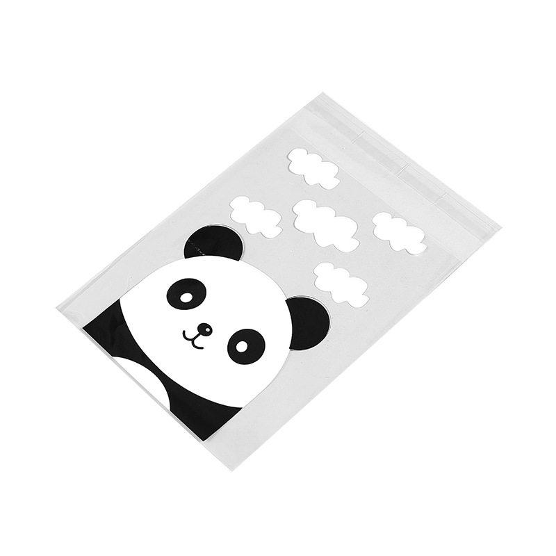 Cute Rolling Panda copo de nieve crujiente caramelo bizcocho de carne puede soportar transparente bolsa de embalaje de regalo BOLSA DE TELÉFONO MÓVIL 100