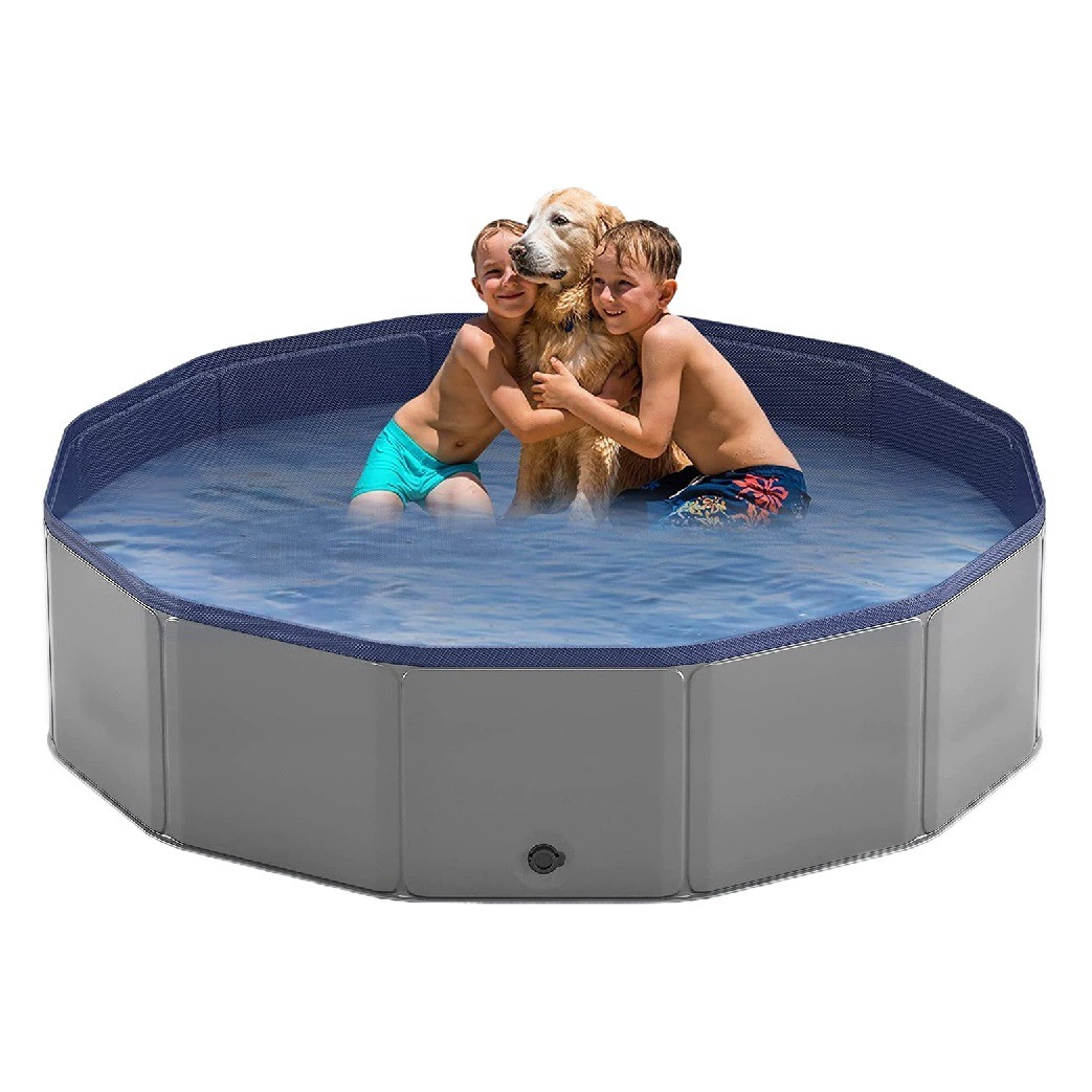 Домашнее Животное Бассейн складной собака Ванна забор питомник чистящие средства открытый водный коврик домашнее животное ванна бассейн