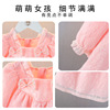 Spring dress with sleeves, children's small princess costume girl's to go out, long sleeve, western style, Korean style