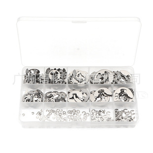 �S��ֱ�N 390pcsE�Ϳ��ɓ�Ȧ���b 304���P��_�ړ�Ȧ1.5-15mm�M��