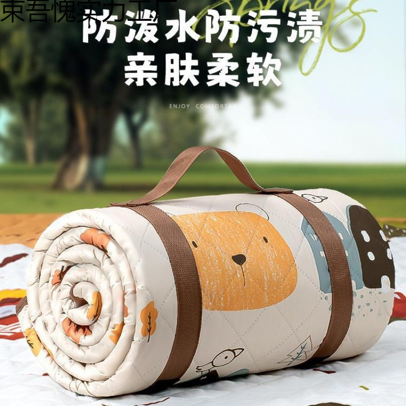 피크닉 매트 방습 매트 두꺼운 야외 바닥 매트 휴대용 캠핑 방수 텐트 매트 비치 매트 좌석 쿠션