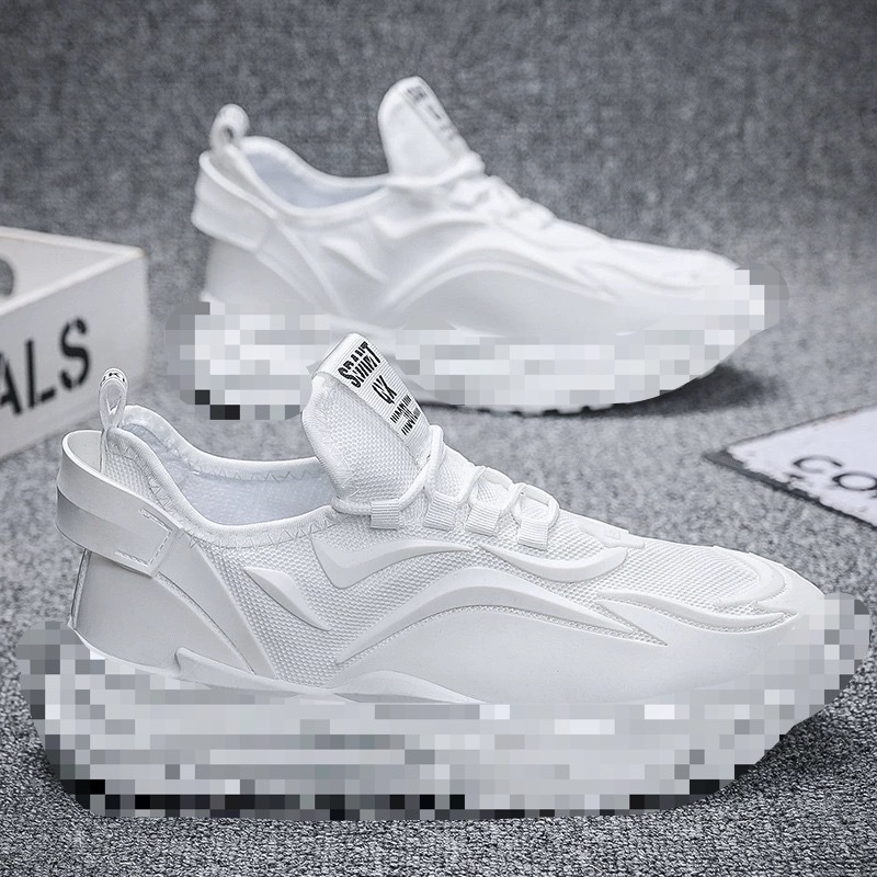 Versión coreana de todo fósforo 2024 tendencia de primavera nuevos zapatos de hombre de malla transpirable zapatos deportivos casuales zapatos retro de papá