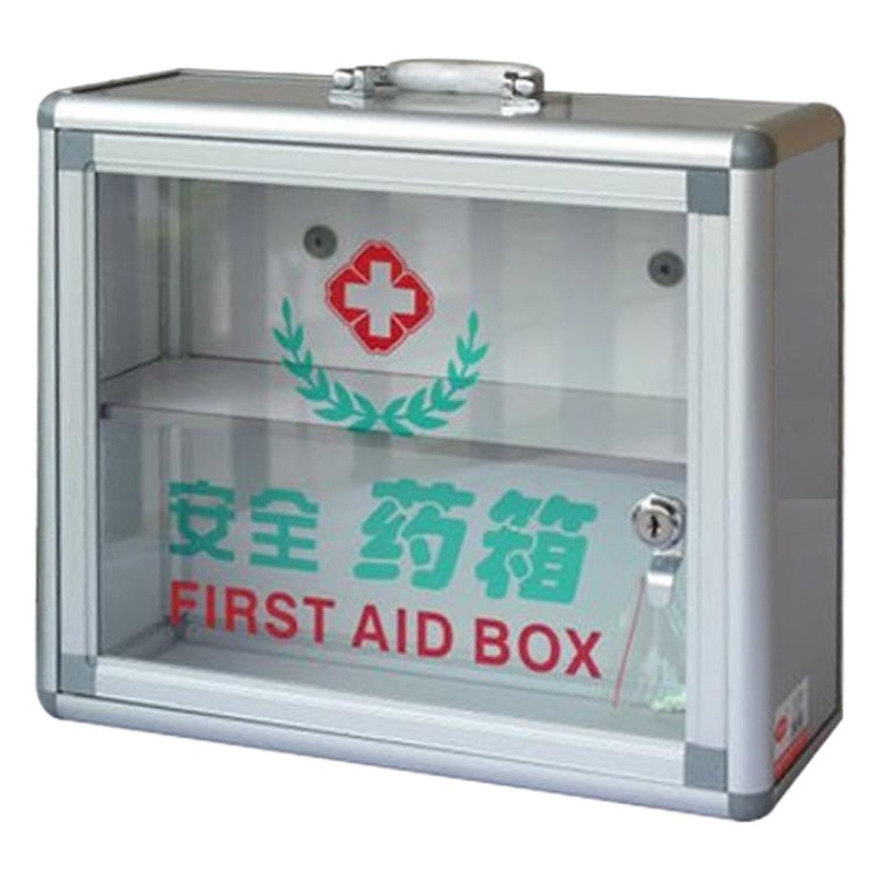 Fábrica directa de aleación de aluminio montado en la pared caja de primeros auxilios caja de almacenamiento caja médica traje