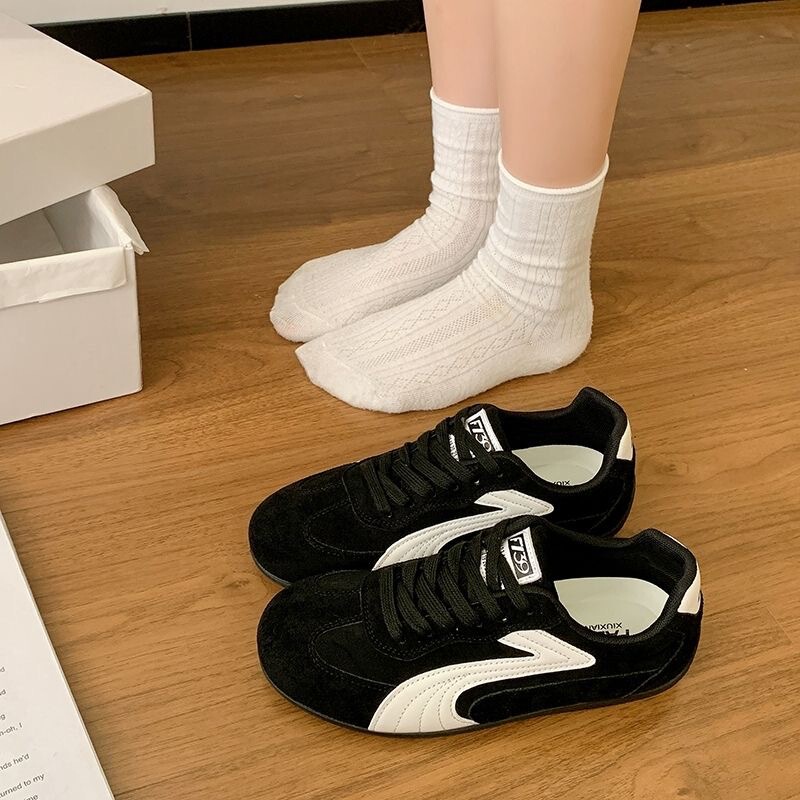 Trendy Platform Sneakers for Women, 2026 Spring New Model, Casual Sports White Shoes Trendy Platform Sneakers for Women, 2026 Spring New Model, Casual Sports White Shoes