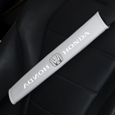 Seat belt shoulder pad, Breathable Seatbelt Shoulder Cover - honda-galaxy-gray-pair-6x38cm