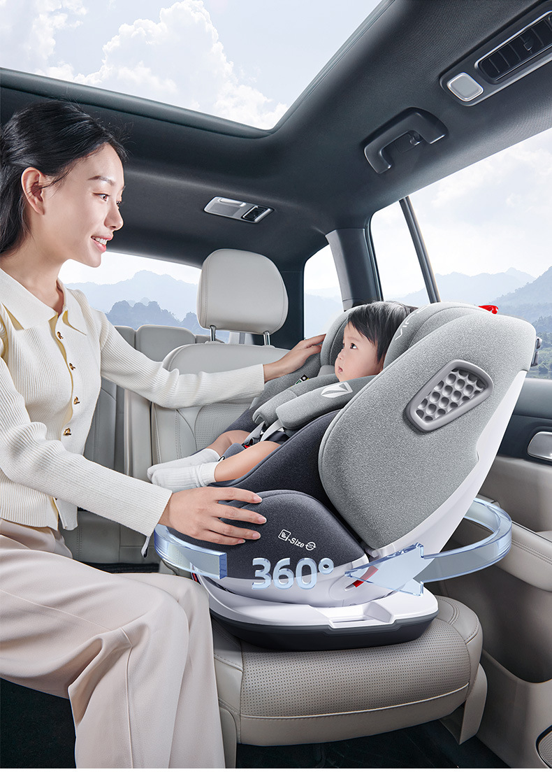 Car portable newborn baby baby baby can sit and sleep child safety seat 0-12 years old car