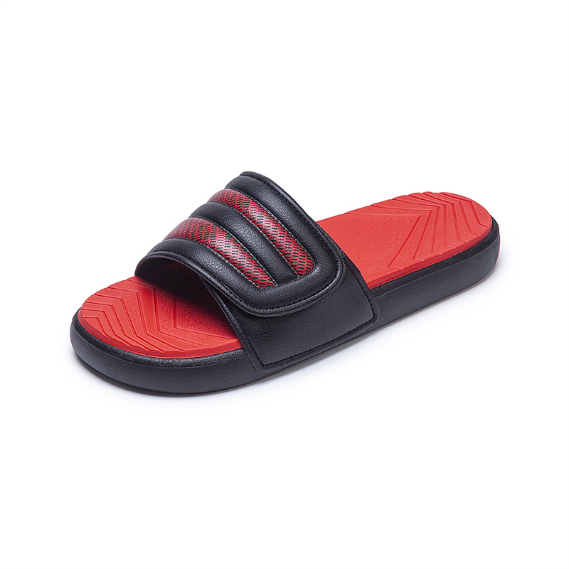Nueva tendencia de velcro de verano, chanclas transfronterizas de gran tamaño, antideslizantes, transpirables, zapatillas deportivas de moda
