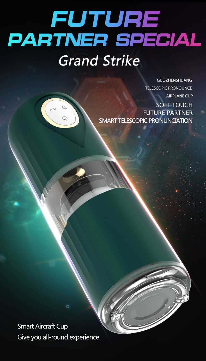 DMM Touch Five Generation T5 Elektrischer Masturbator für Männer, vollautomatisch, teleskopisch, drehbar, mit Saugnapf, Flugzeugform, Sexspielzeug für Erwachsene_voghion.com