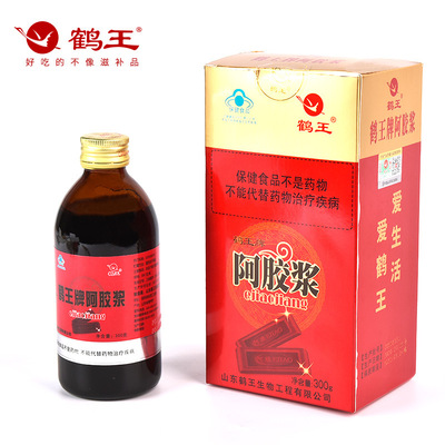 Crane Wang A mortar oral liquid Angelica Wolfberry Jujube Gelatin Raw pulp Regulation of immunity