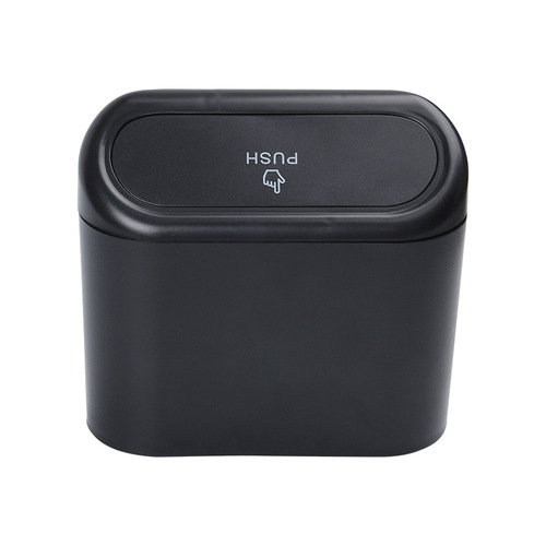 Car flip-top trash can, hanging bucket, seat back, door, mini portable storage box, garbage umbrella bucket