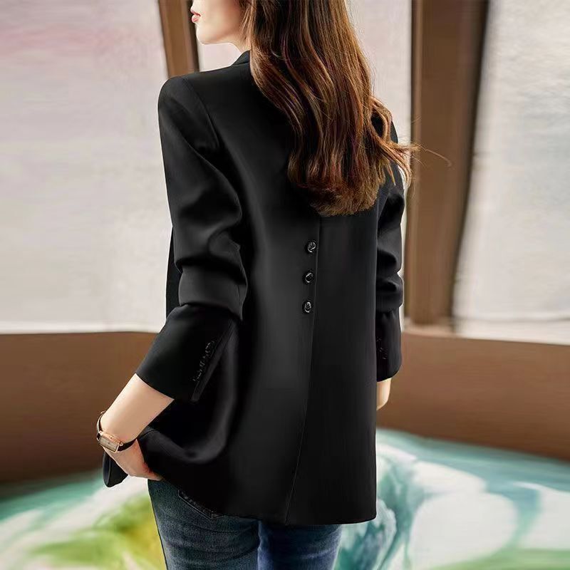 2025 New Style Elegant Casual Suit Jacket Women's Spring and Autumn New High-grade Niche Design Sense Commuter Suit