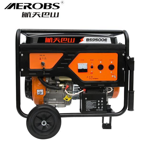 小型8千瓦220/380v 发电机框架式双电压8千瓦发电机汽油发电机