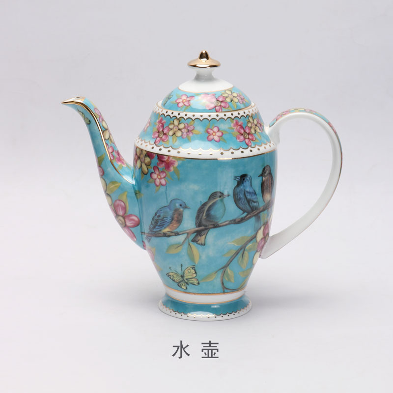 China de hueso taza de café de estilo europeo traje creativo Taza de cerámica de gama alta exquisito pequeño lujo británico juego de té de la tarde