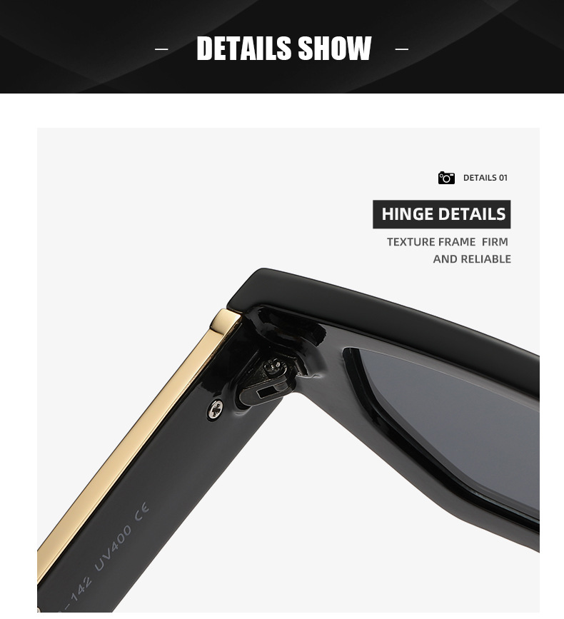 PC, UV400 Protection Lens Material Square Glasses Style Outdoor, Travel Occasion Casual Simple Style Geometric PC UV400 Protection Square Full Frame Women's Sunglasses