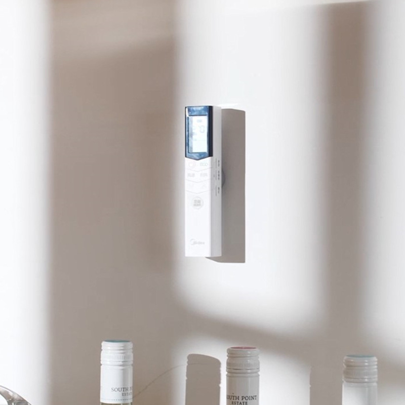 Control remoto transfronterizo gancho magnético fuerte ventosa traceless clavo TV aire acondicionado socket almacenamiento Punch-libre estante de la pared