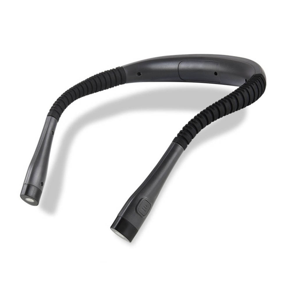 Luz Recargable Tipo-C para Lectura Nocturna, Correr o Trabajar, Portátil, Luz Blanca y Amarilla LED.