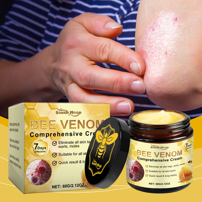 SOUTH MOON Bee Venom Skin Care Cream Gentle Nourishing and Relieving Dry Skin and Unwell Body Care Cream