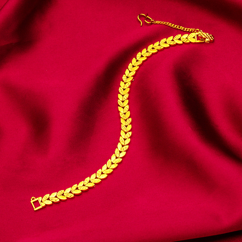 Unisex Jewelry Fashion Ear Bracelet Safety Buckle Watch Buckle Bracelet Wholesale Wheat Ear Bracelet_voghion.com