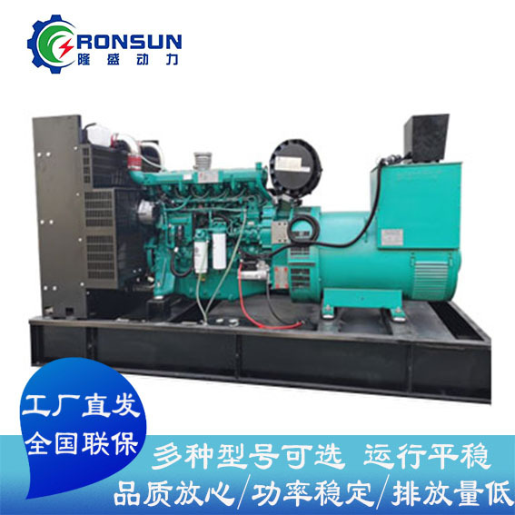 柴油发动机 潍柴400千瓦发电机组 工地房地产应急工业发电机组