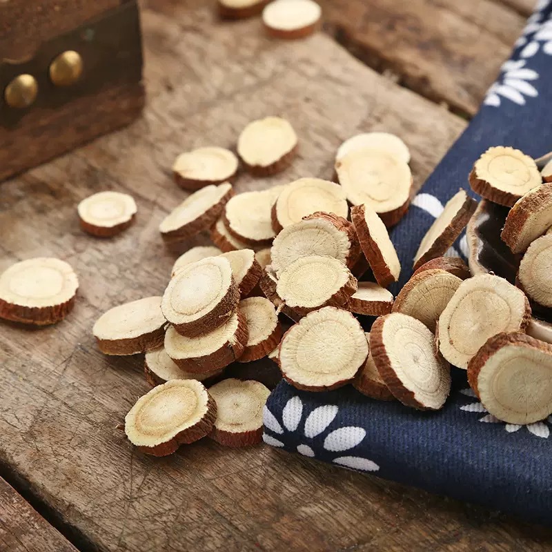 Licorice Root Slices Gan Cao 500g Dried Red Skin Herb for Tea and Decoction overview