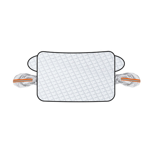 Car snow shield front windshield cover anti-frost and anti-freeze magnet windshield sun protection and heat insulation half cover car cover snow shield