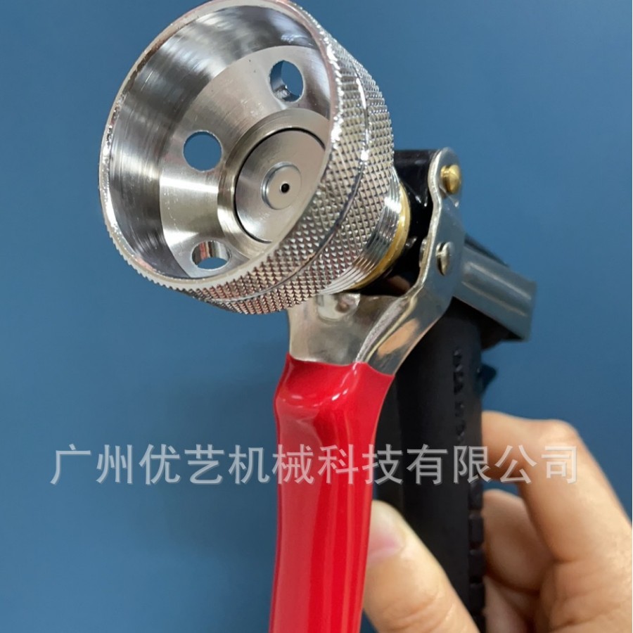 台湾福鹿喷枪陶瓷喷嘴果树打药喷枪 养殖场消杀超细雾化超省药水