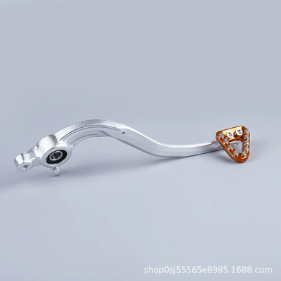 Motosiklet ləvazimatları və aksesuarları – Motorcycle Brake Pedal - b2-white-pole-orange-head