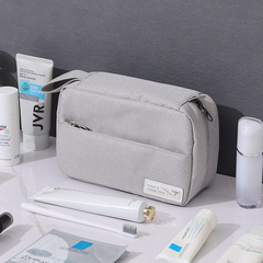 Minimalist Hook Toothbrush Travel Wash Bag Portable Organizer with Compartments for Makeup and Cosmetics Storage