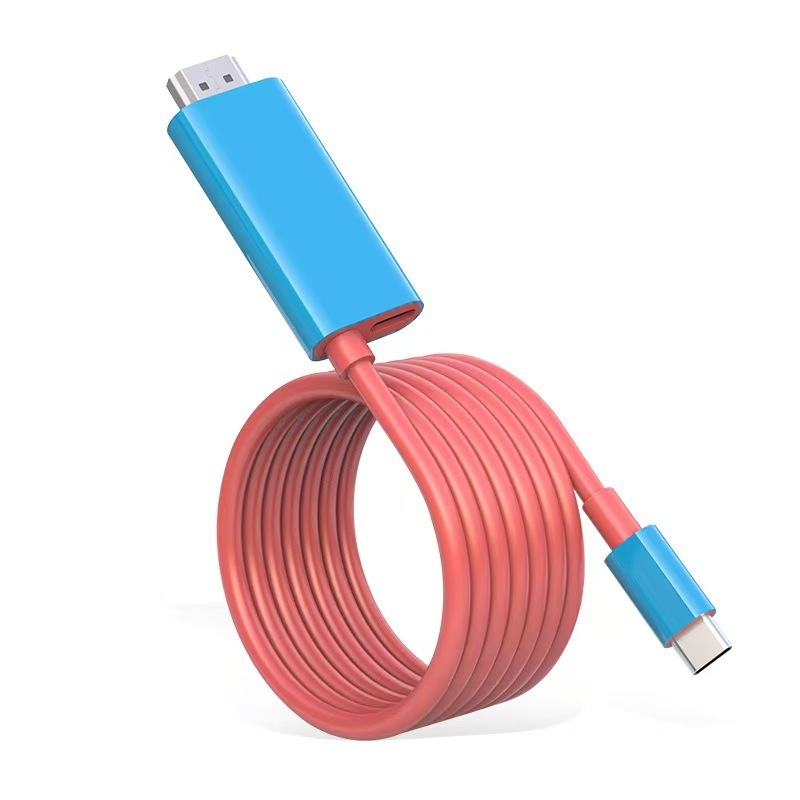 スイッチ任天堂 type-c 投影スクリーンケーブル hdmi4k30hz 携帯電話コンピュータ高精細同一スクリーンケーブル 2 メートルアダプタケーブル|undefined