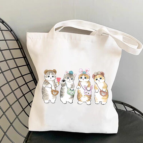 Four kittens Amazon AliExpress cross-border hot sale casual fashion handbag is a gift for friends wholesale