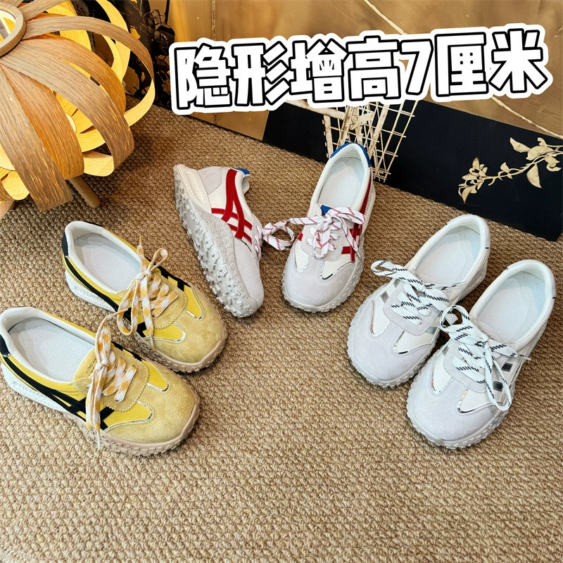 Внутреннее увеличение 7 см кожаная женщина маленький человек арганд обувь трансграничная эксклюзивна Amazon temu Япония Южная Корея Тайвань tk