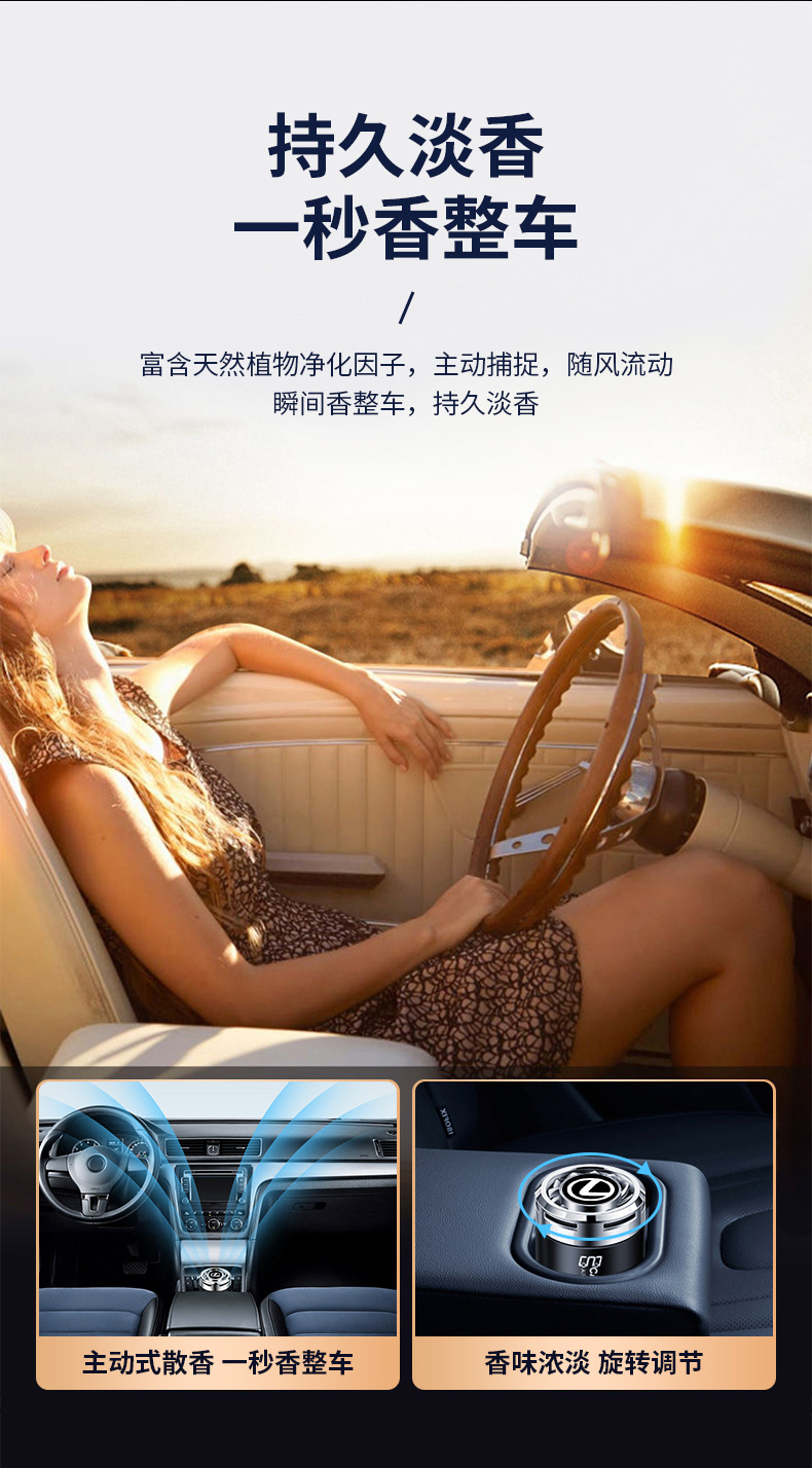 Lexus CTESLSUXNXRXLMLCISFGSF car air freshener, car fragrance, odor eliminator, interior accessories