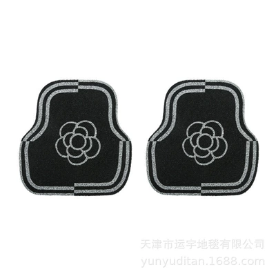 Universal Foot Pad | Floor Mats - displaced-camellia-2-pieces-in-the-back-row