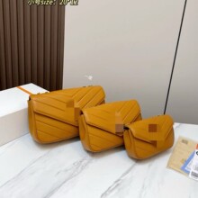 高级感杨老师信封包包女2026新款简约小香V手提单肩包斜挎小方包