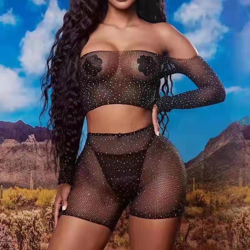 sexy split mini-skirt
