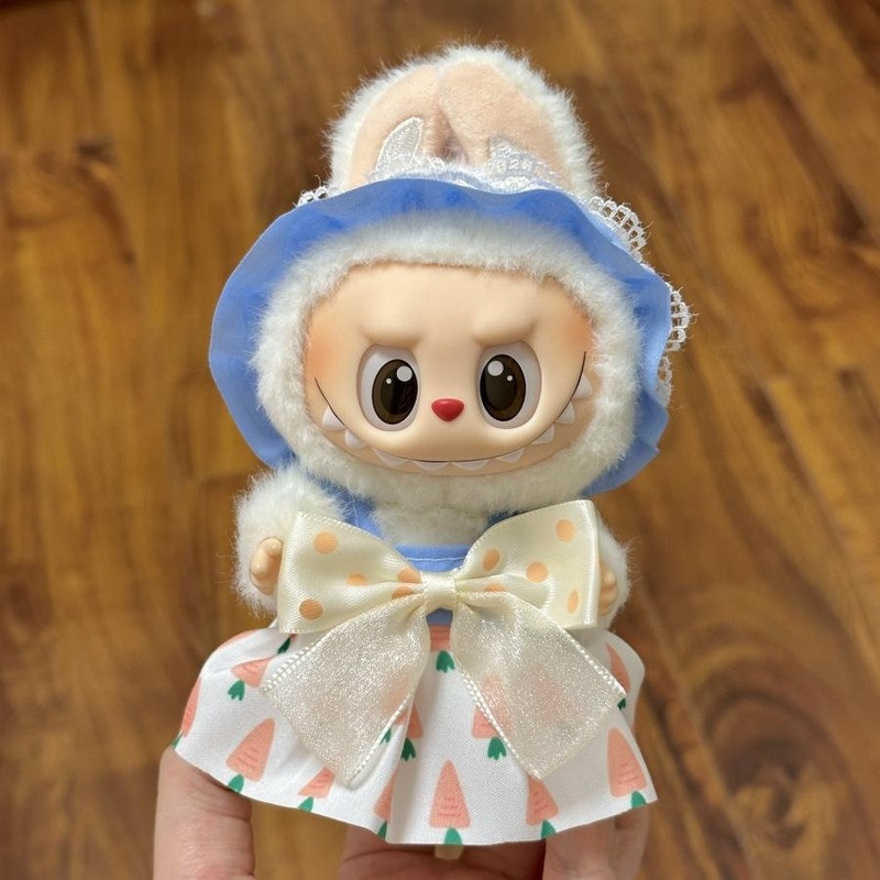 仅衣服适用于17cmlabubu玩具娃娃毛绒公仔等可穿衣服换装着替服装|undefined