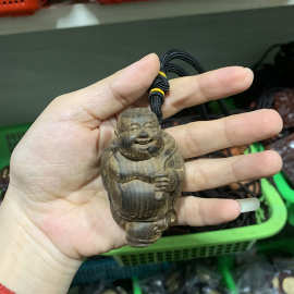 沉香黑柿木雕貔貅人物葫芦龙龟福袋吊坠汽车挂件木质文玩手把件茶