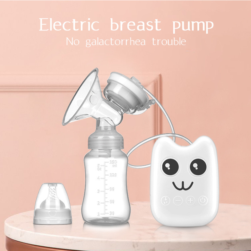 Purple Berry Rabbit Intelligent Electric Breast Pump Silent High Suction Automatic Milking Machine Breast Puller Breast Pump
