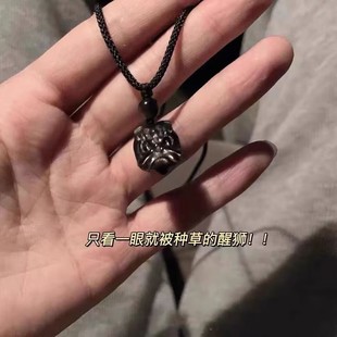 Xingshi pendant Xingshi clavicle chain niche high-grade necklace National style trendy all-matching women