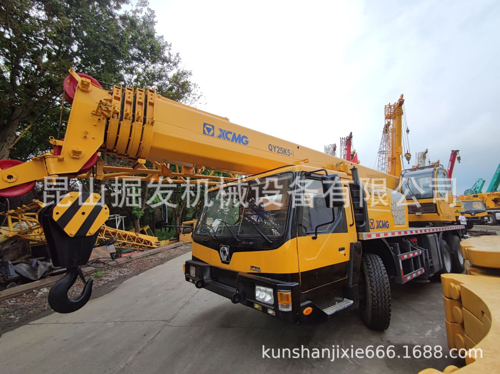 徐工QY25K5-1 25KA 25K 50吨55吨汽车吊 8-300吨起重机