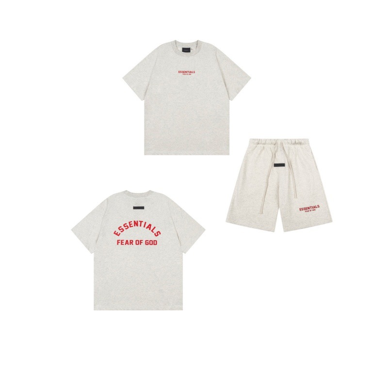 Nueva Sudadera con Capucha FEAR OF GOD ESSENTIALS con Letras Estampadas, Unisex, Casual, Holgada, con Forro Polar, Moderna