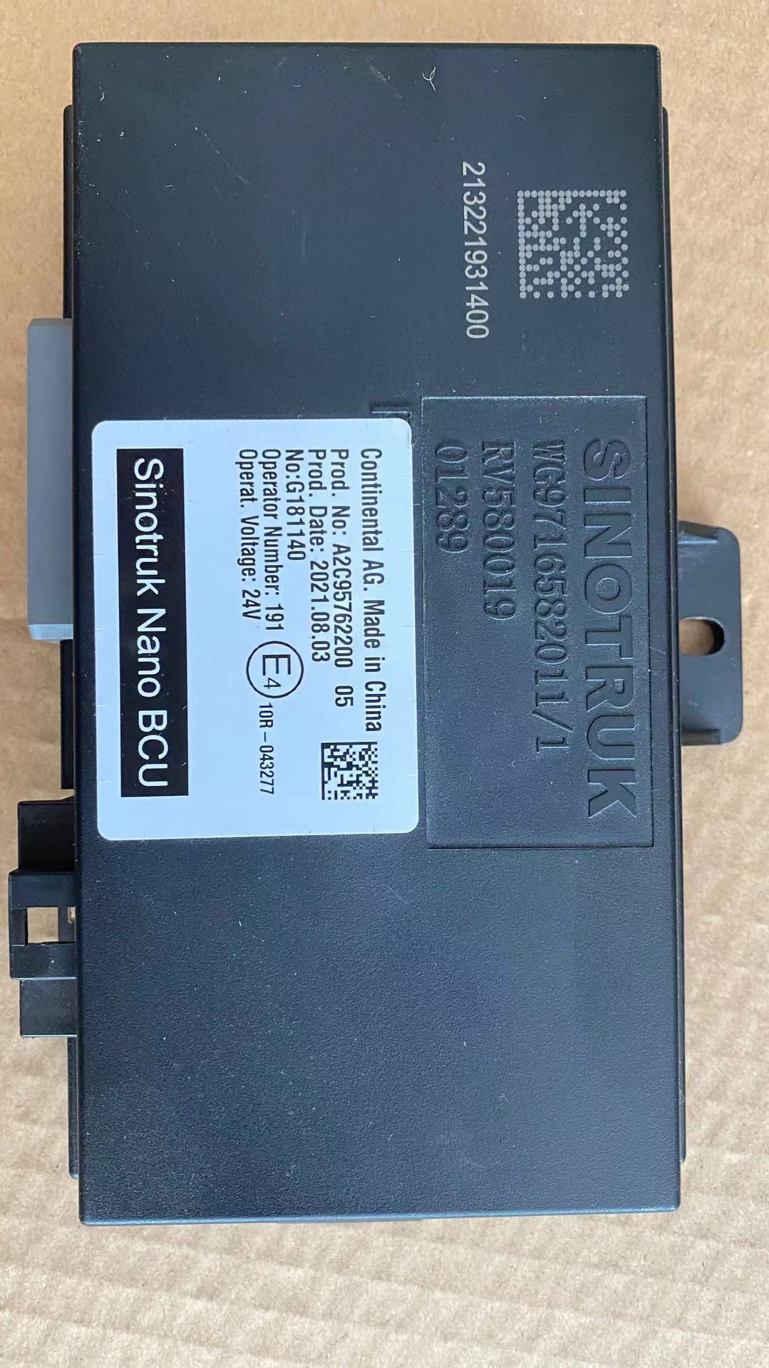 Sinotruk Howo Wg9716582011 Nano Bcu Controller Central Control Unit Intelligent