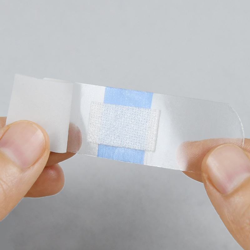 Waterproof band-aid, transparent, invisible, hemostatic, anti-wear, foot covering, scar covering, breathable, water-released, bathing and swimming band-aid