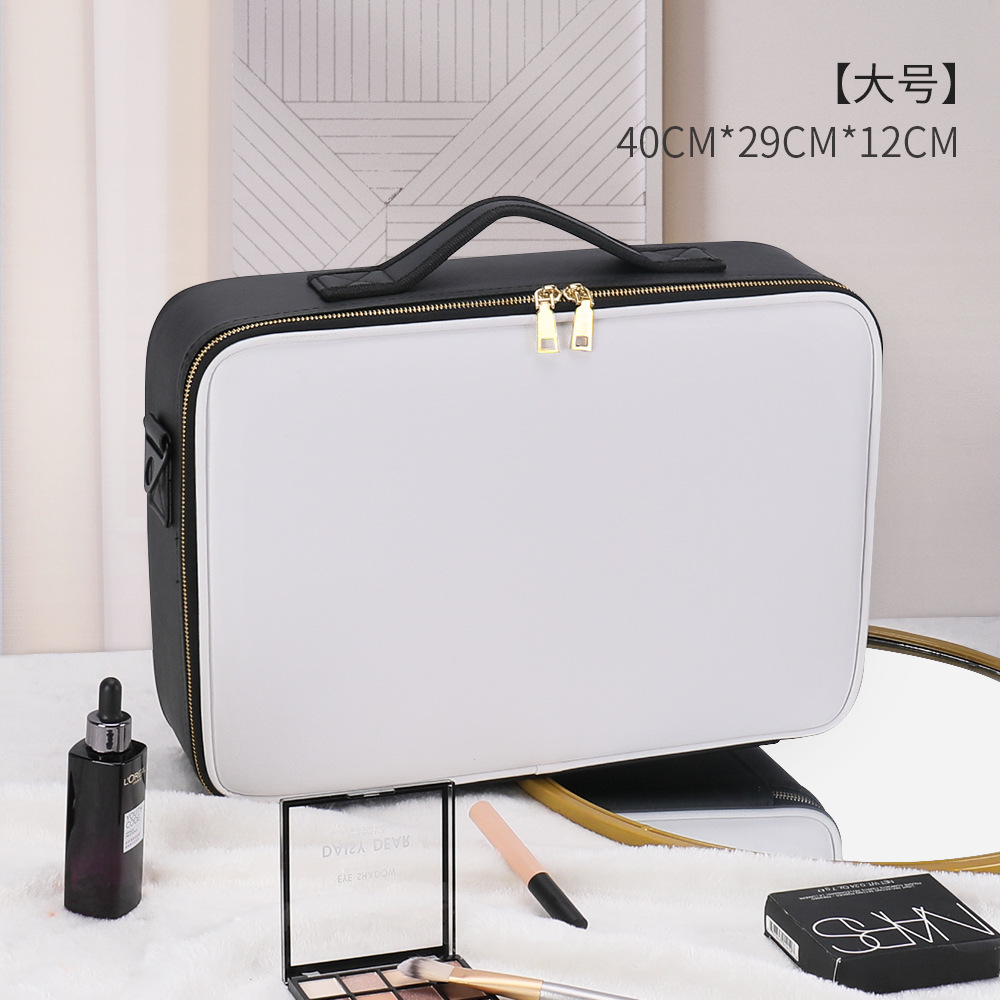 큰 흰색과 검은 색