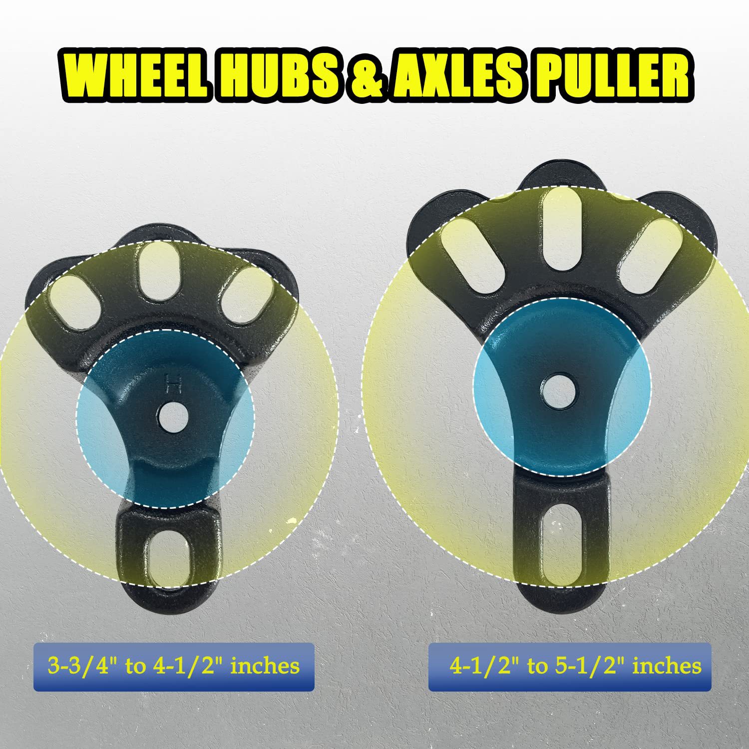 Herramienta de rueda delantera del extractor de agarre de alta y baja presión 5/8