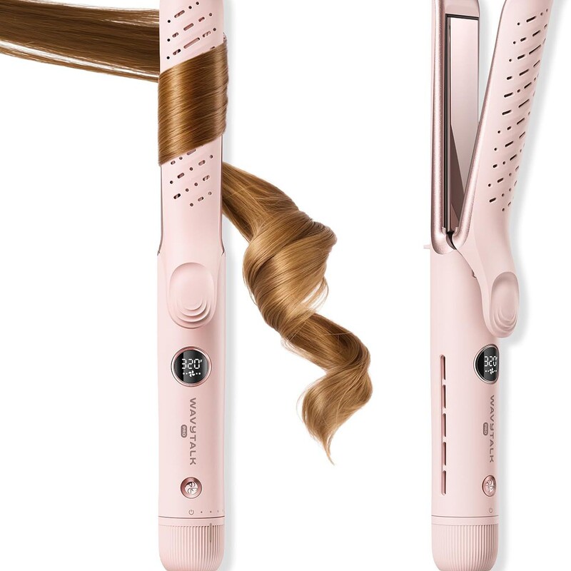 【輸出向け商品】Wavytalk WA A12 5段階温度調節機能付き ヘアアイロン（ストレート＆カール）|undefined